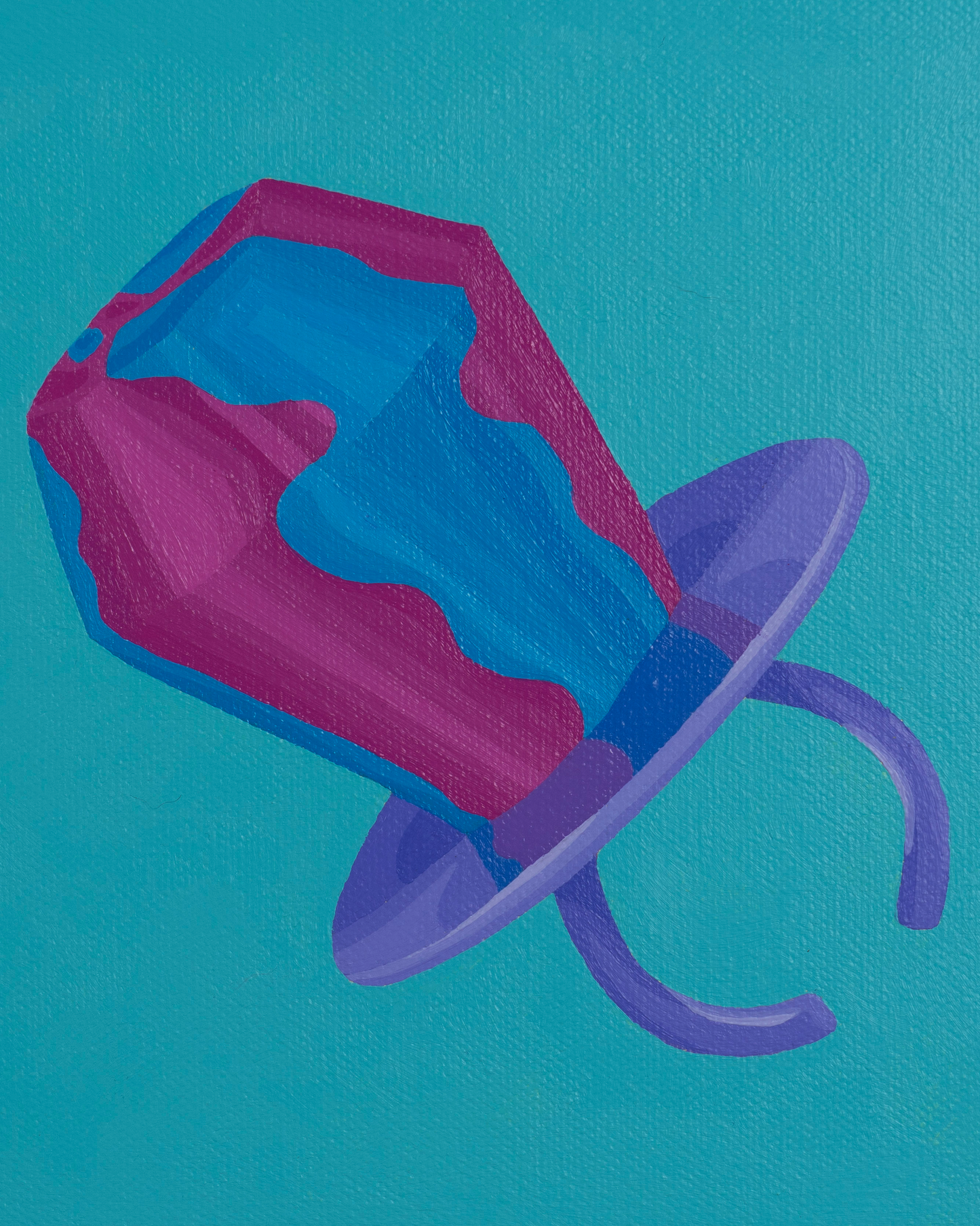Twisted Berry Bliss - Art Show Painting