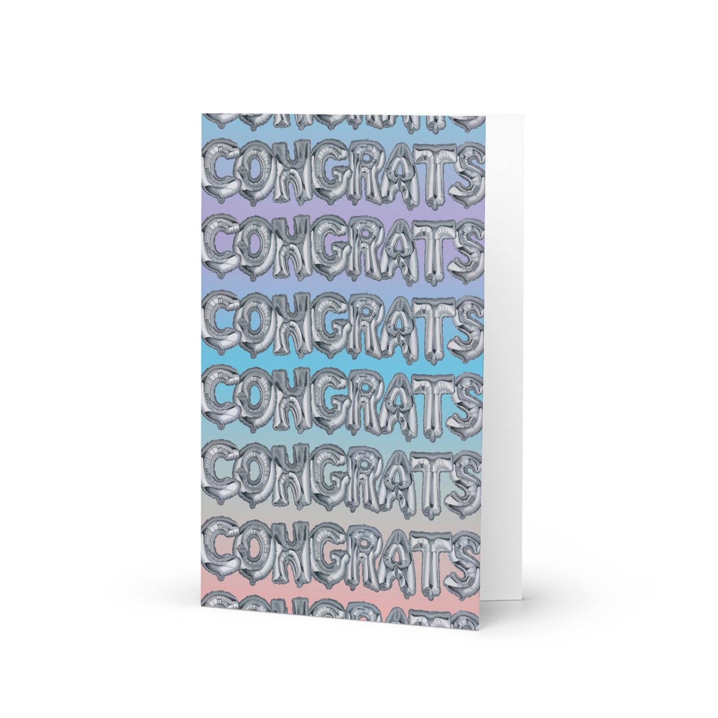 Art Show Greeting Card - CONGRATS