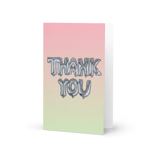 Thank You Card - old