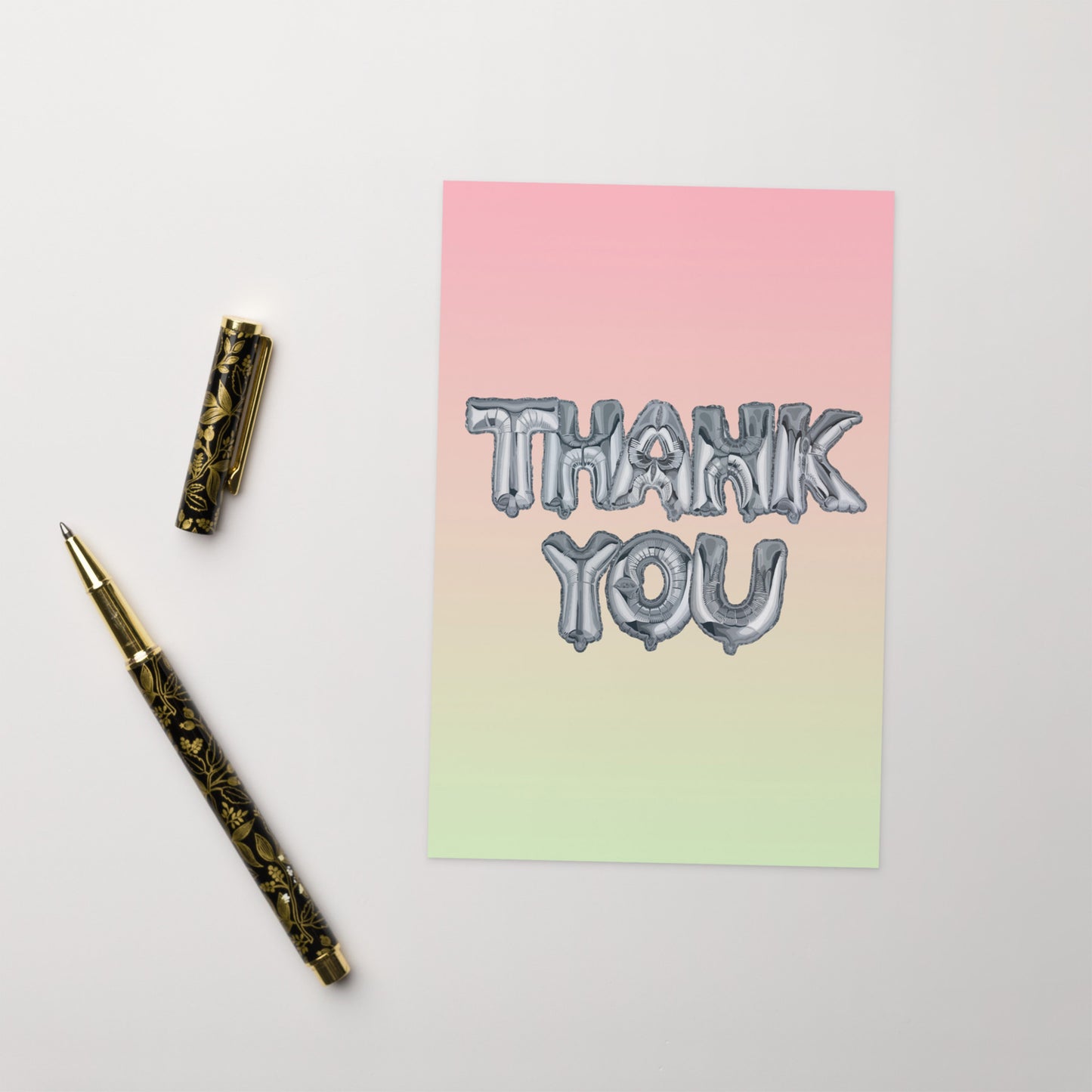 Thank You Card - old