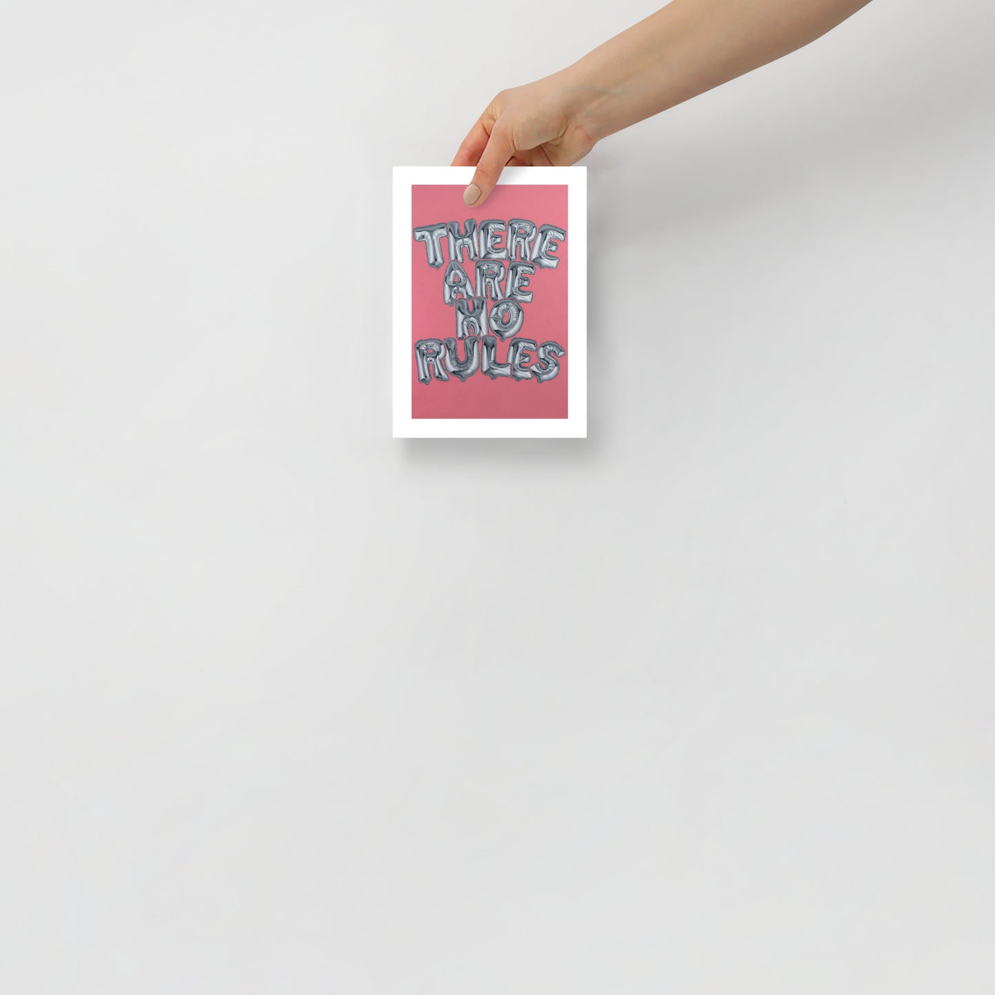Art Show Print - THE RULES ARE MADE UP